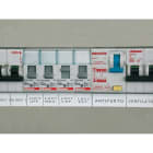 GENERAL MARKING - Etiqueta MG-17.5-VY 15x107,5mm para componentes modulares blanco
