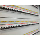 GENERAL MARKING - Placa MG-TAPW 49091N 9x35mm para cables y componentes blanco
