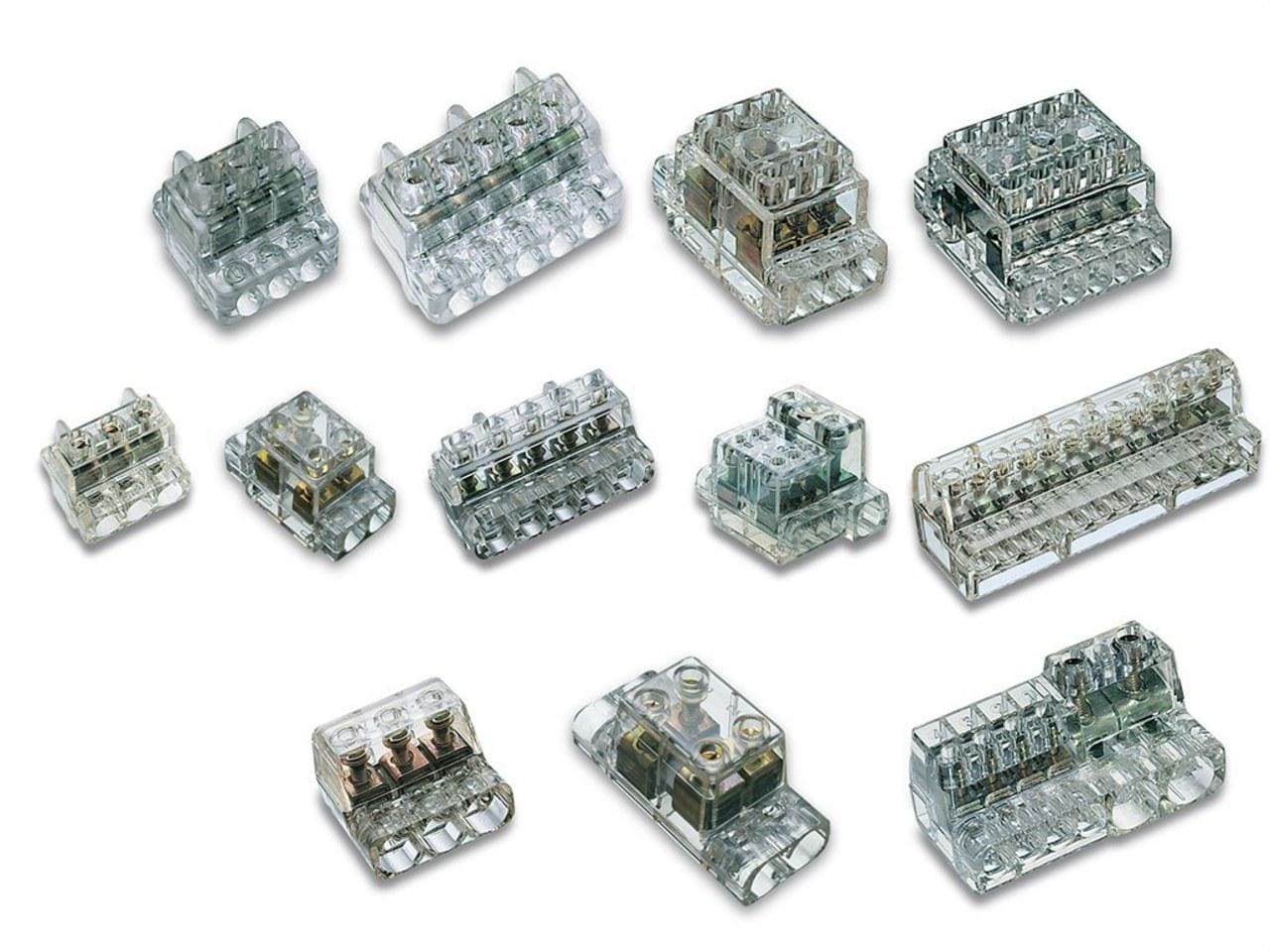 CEMBRE - Regleta unipolar ZETApiu sección 6mm² 10 vías carril DIN