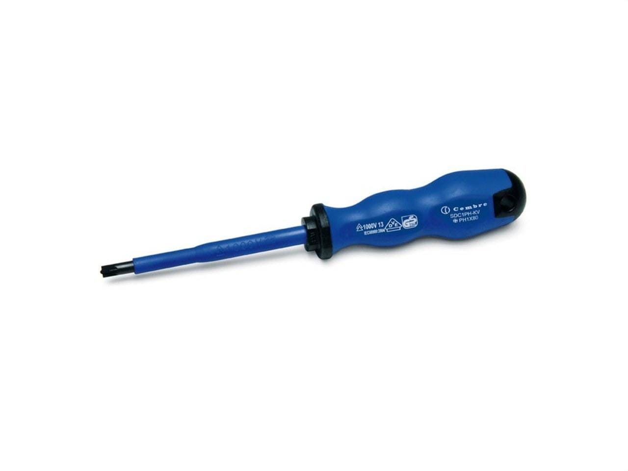 CEMBRE - Destornillador punta plana combinada SDC1PZ-SL-KV
