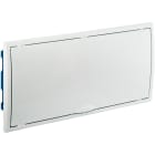 SOLERA - Caja de distribución de empotrar en tabique hueco de 22 elementos 450x222x72mm marco y puerta blancos
