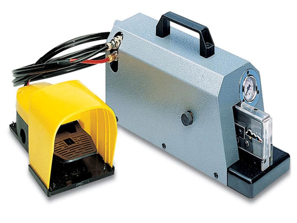 CEMBRE - Prensa neumática PNB-3P banco terminales preaislados 0,5 a 6mm²