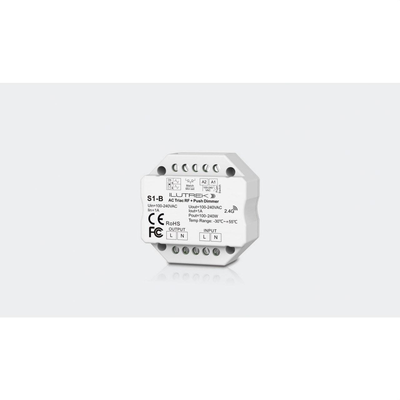 ILUTREK - CONTROLADOR DIMER PUSH PARA 220V