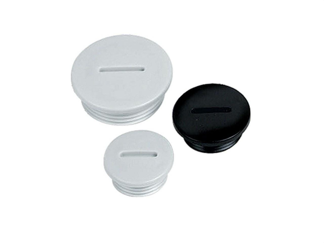 CEMBRE - Tapón en poliamida rosca M40x1,5 gris claro