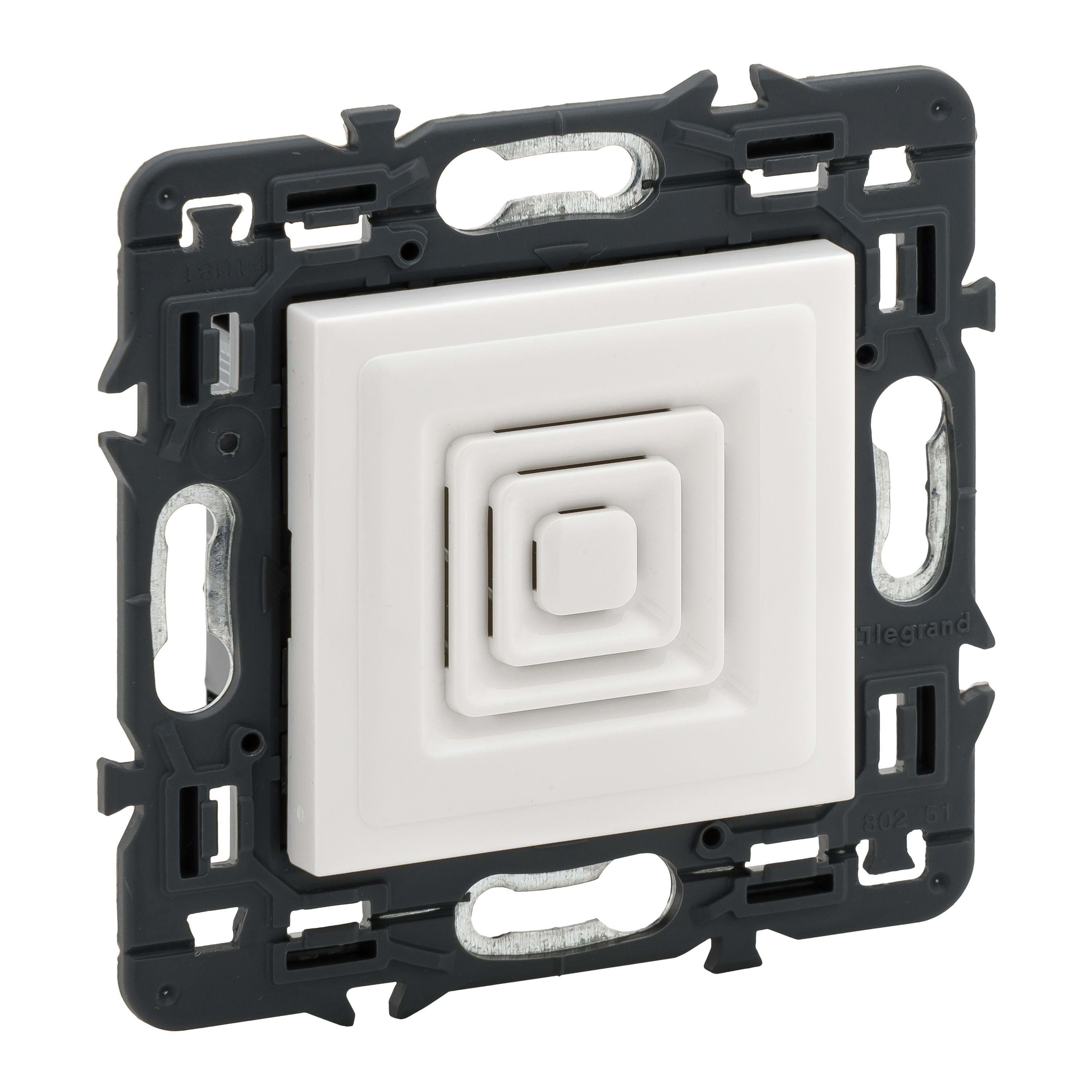 LEGRAND - Zumbador Valena Next - 230V - 50Hz - 25 mA - 70 dB - Blanco