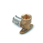 BARBI - Codo base fijación cuello corto Multipex 25x2,5-3/4"