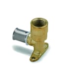BARBI - Codo base fijación cuello largo Multipex 16-1/2"