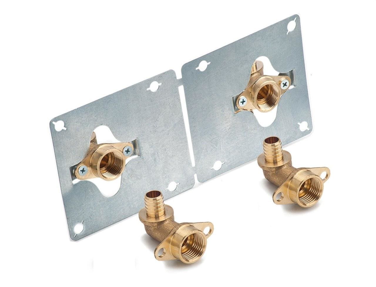 BARBI - Kit codos pladur 16x2-1/2" + placa (2u)