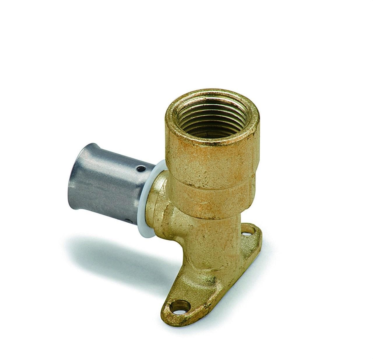 BARBI - Codo base fijación cuello largo Multipex 20-1/2"