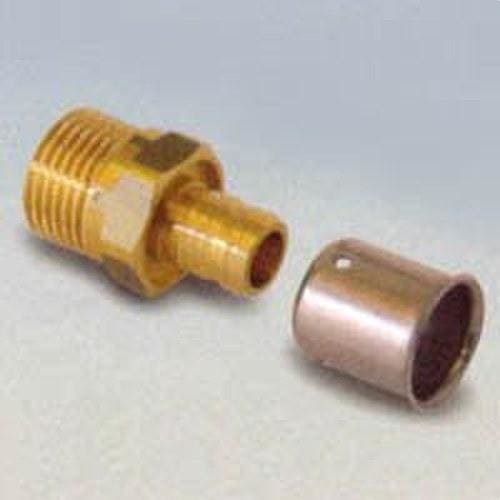BARBI - Racor fijo M EasyPress 25x1"