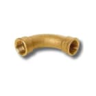 INYECTOMETAL - Curva H-H 1.1/4" latón