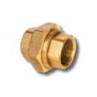 INYECTOMETAL - Unión 3 piezas H-H 1" latón
