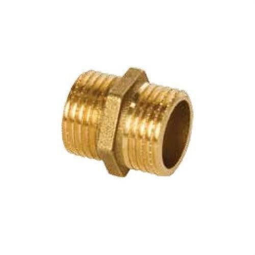 INYECTOMETAL - Contrarrosca M-M 1.1/4" latón