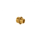 INYECTOMETAL - Contrarrosca reducida M-M 3/8x1/2" latón