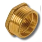 INYECTOMETAL - Reducción hexagonal M-H 1/2x3/8" latón