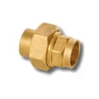 INYECTOMETAL - Empalme de unión 340-CU 3 piezas diámetro 54 cobre