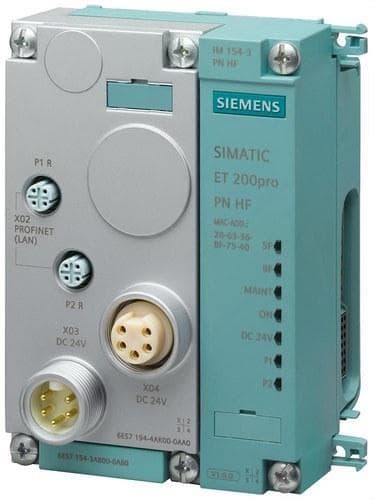 SIEMENS - Módulo de conexión SIMATIC DP para módulo de interfaz PROFINET ET 200 PRO IM154-3 PN HF, M12 7/8" S