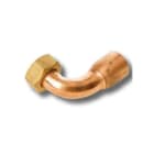 INYECTOMETAL - Racor curvo 2A-GCU 2 piezas 1/2"x15 cobre