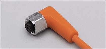 IFM - CONECTOR M12 250AC/300DC PVC C/ANILLO ST.INOX NAR.
