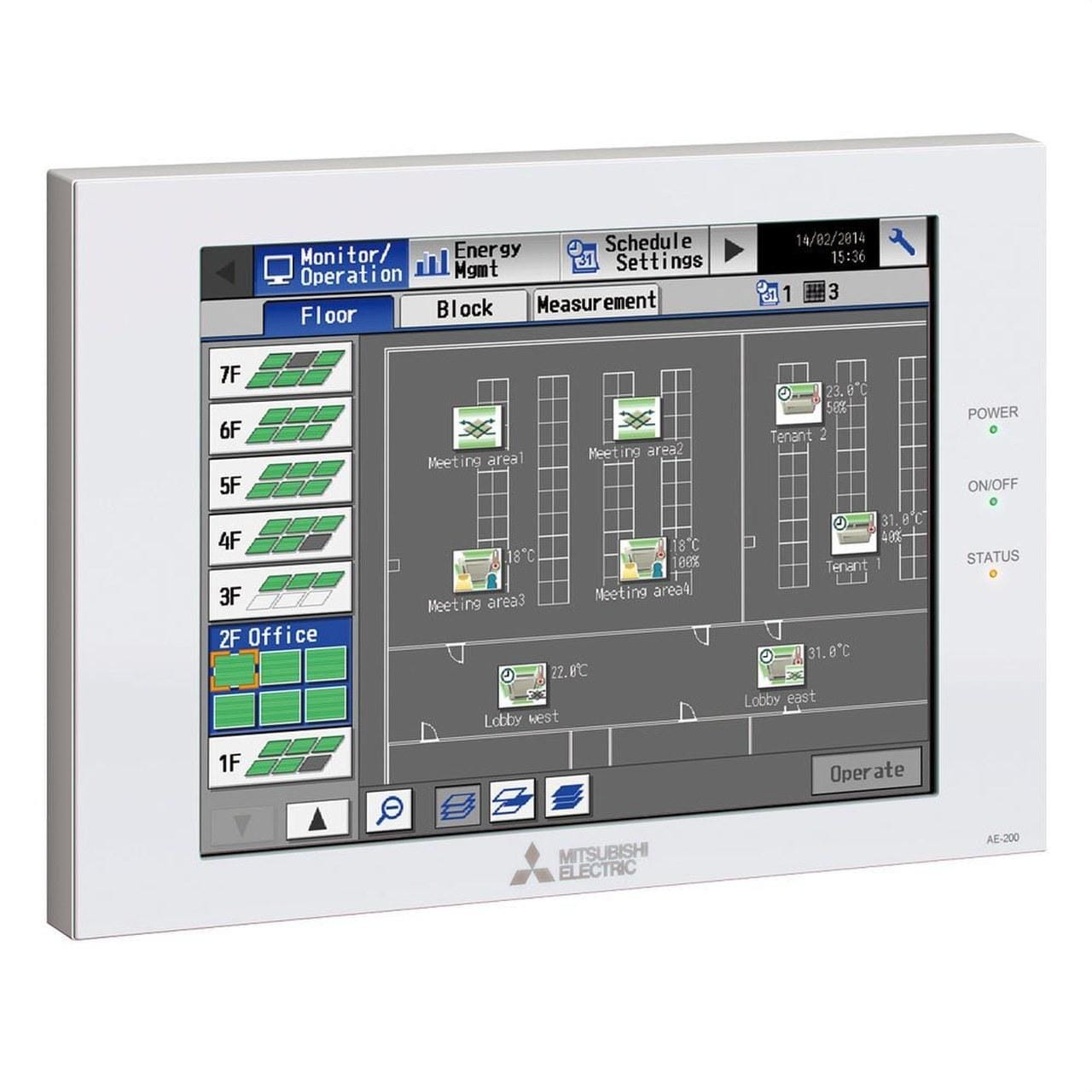 MITSUBISHI - CONTROL CENTRALIZADO AE-200E