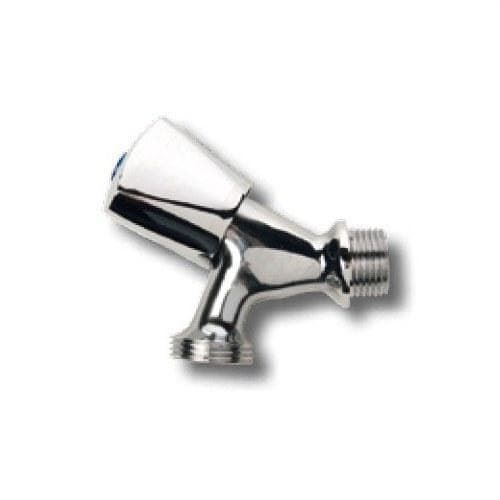 INYECTOMETAL - Grifo lavadora sencilla volante metal 1/2x3/4"