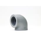 ITALSAN - Codo 90° NIRON PREMIUM diámetro 75mm PPR soldar socket gris RA7050