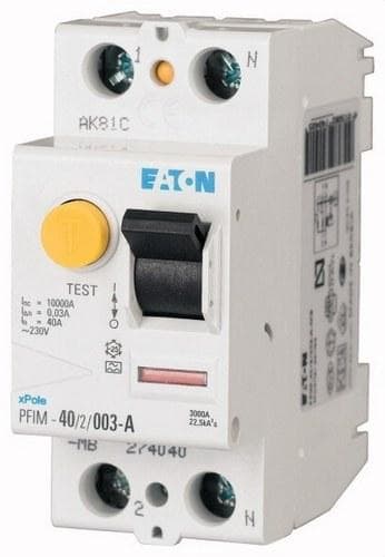 EATON - Interruptor diferencial 2P PFIM-25/2/03-A CA