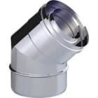 DINAK - Codo 90º DIFLUX 316L/304 diámetro 80/125