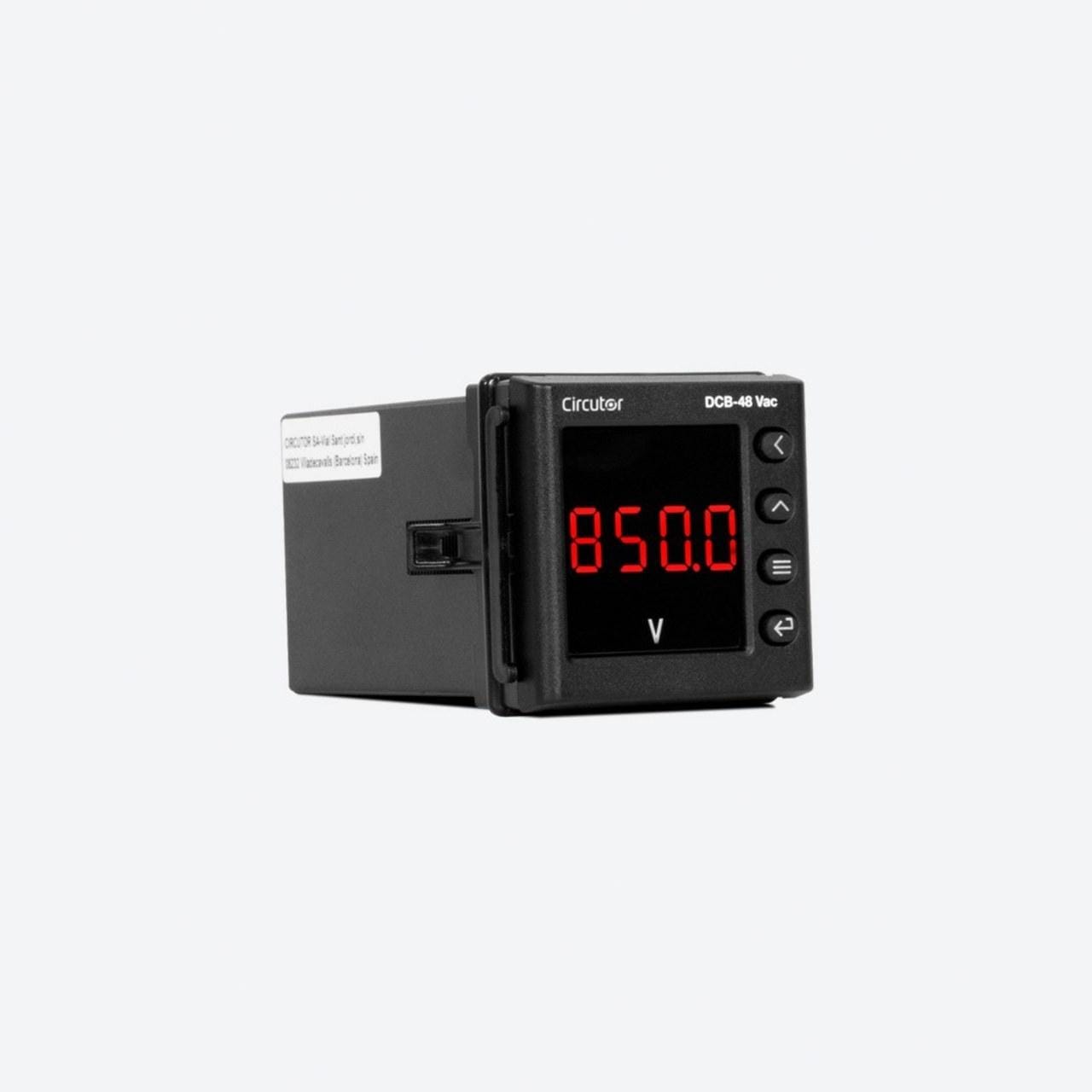 CIRCUTOR - Voltímetro digital DCB-48 HV DC 48x48