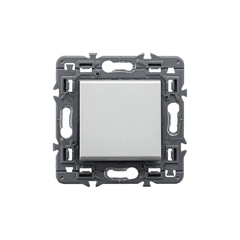 LEGRAND - Pulsador Valena Next - 6A - 230V~ - Aluminio