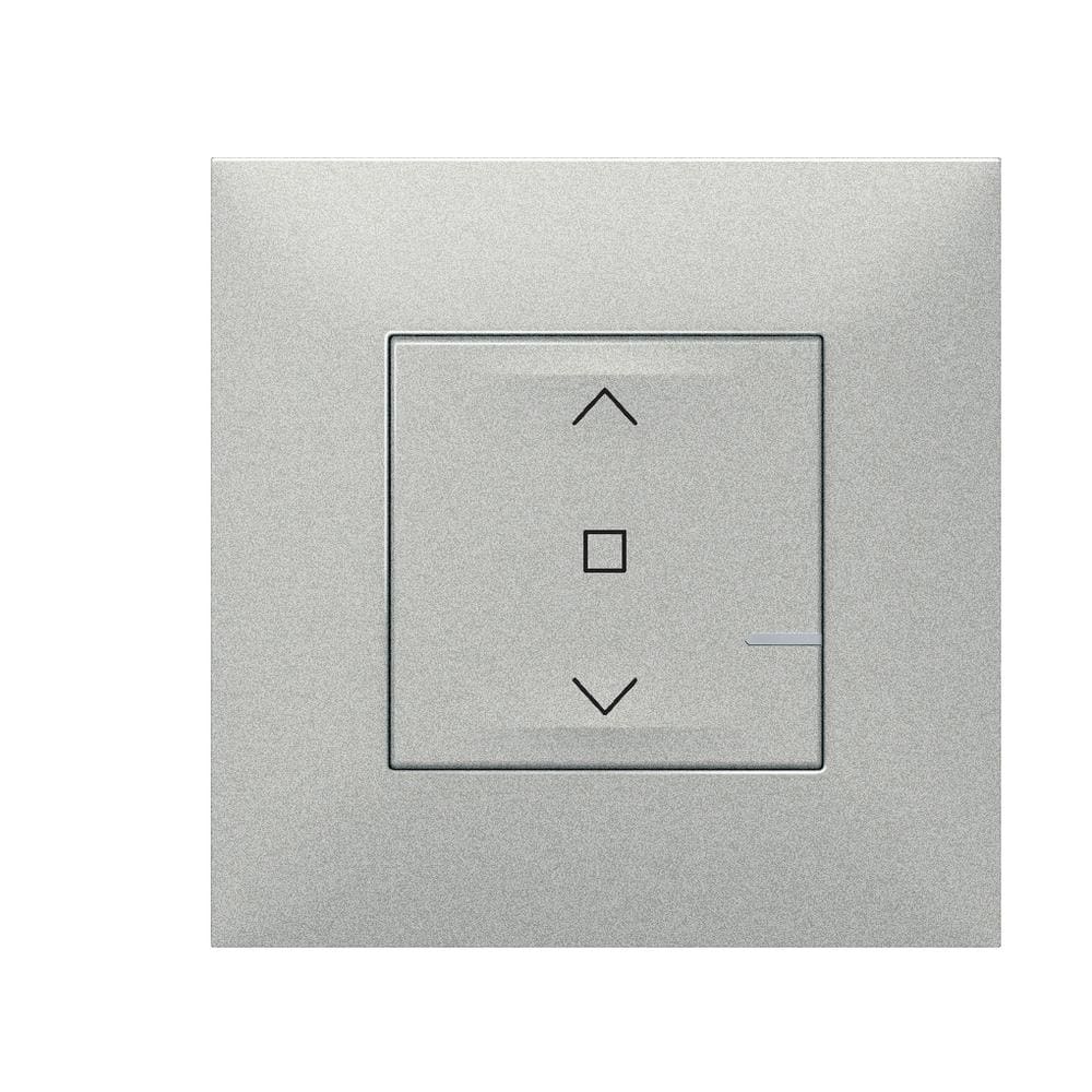LEGRAND - Interruptor inalámbrico para persianas Valena Next with Netatmo - Aluminio