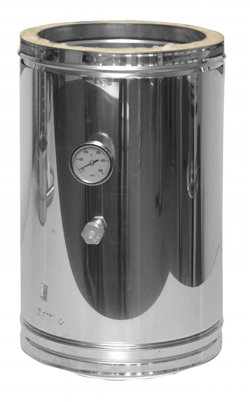 DINAK - Módulo temperatura humo DWJ 316L/304 diámetro 130