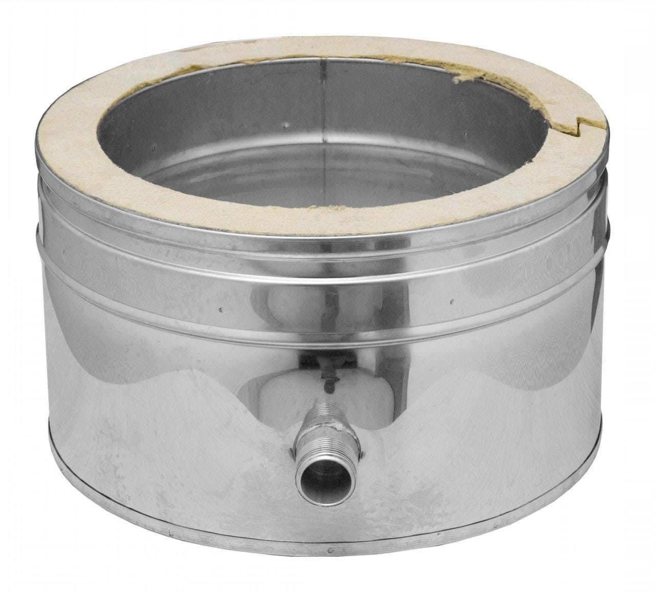 DINAK - Colector hollín desagüe lateral DW 316L/304 diámetro 150