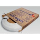 TIEMME - Tubo de polietileno reticulado de alta densidad 0300B 12x2mm blanco (En rollo de 100m)