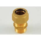 TIEMME - Racor recto 3200X EASYSOLAR DN25x1" M inoxidable para tubo corrugado