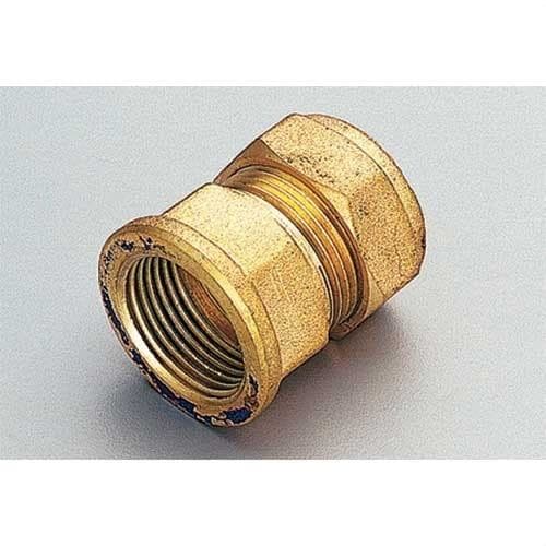 TIEMME - 1002 RACOR RECTO H COMPRES/ANILLO FIJACIÓN DE LATÓ