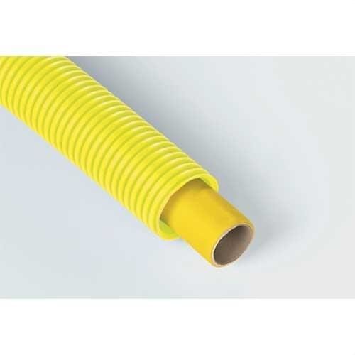 TIEMME - Tubo multicapa 0640G diámetro 20 espesor 2,0 con vaina corrugada gas amarilla (En rollo de 50m)