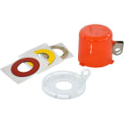 BRADY - PUSH BUTTON LOCKOUT DEVICE (22 MM), RED, WITH STAN