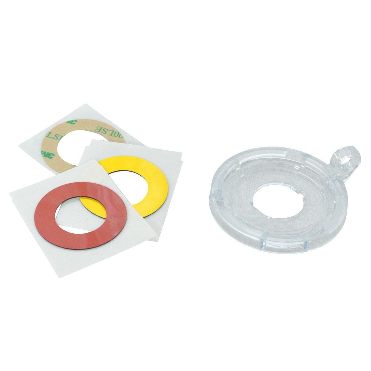 BRADY - 22MM PUSH BUTTON/E-STOP LO BASES, 5PK PUSH BUTTON