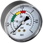 HECAPO - Manómetro diámetro 50 vertical 1/4" 0+3bar/psi