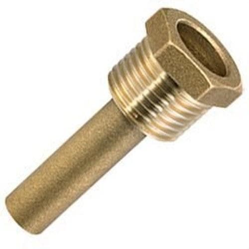 HECAPO - Vaina para modelo 620 1/2" latón 100mm 25bar