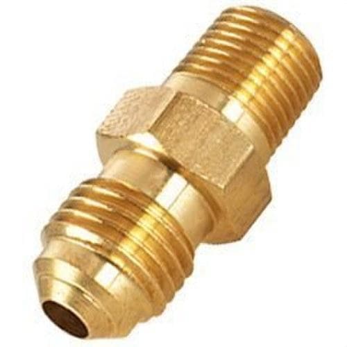 HECAPO - Acoplamiento SAE-M/GAS-M 1/4x3/8" latón
