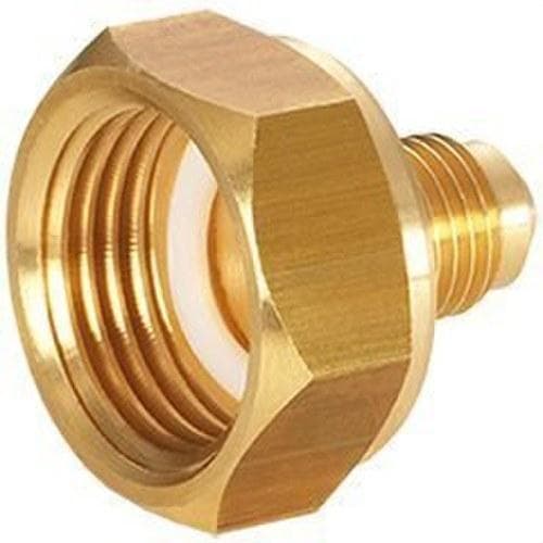 HECAPO - Acoplamiento botella GAS-M M21,7x1/4" SAE latón