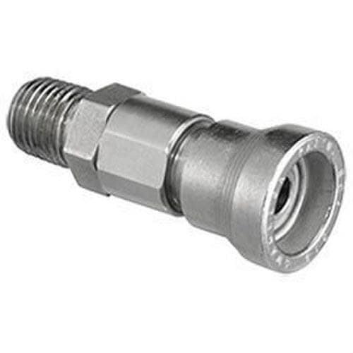 HECAPO - Base SWAGELOK 1/4" NPT inoxidable