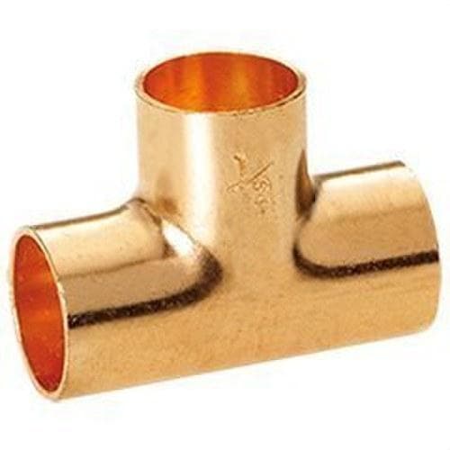 HECAPO - TE RECTA H-H-H 130CU 5/8" COBRE