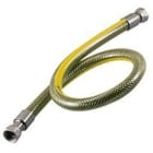 HECAPO - Conexión flexible CFI gas tuerca loca H-H 1500 1/2 inoxidable