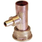 HECAPO - Racor recto 15x20.150 con purgador con precinto