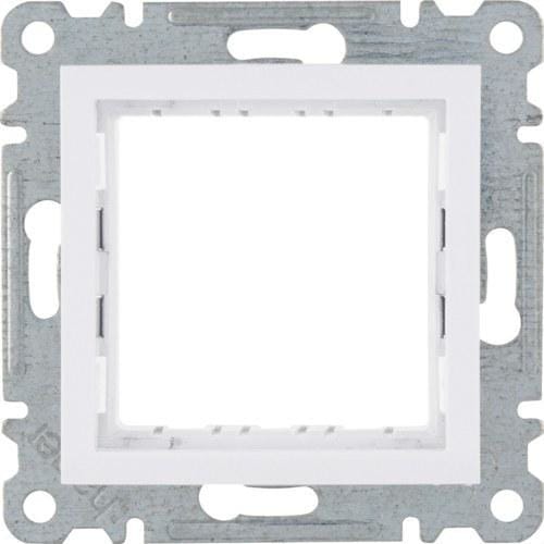 HAGER - Adaptador 45x45 blanco polar