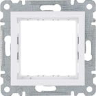HAGER - Adaptador 45x45 blanco polar