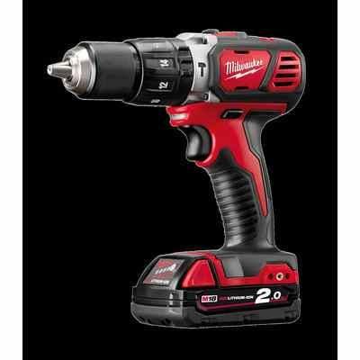 MILWAUKEE - TALADRO COMBI 18V 2,0 AH LITIO 2 VEL. 50 NM M18BPD-202C